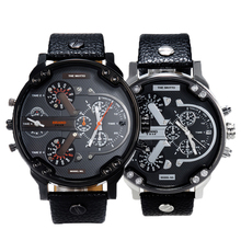 Insignia de las propiedades en tiendas China dual time display Relogio masculinos para dieseler relojes hombres aspecto original choque resistencia 85 g