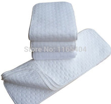 1pcs 3 layer coolababy washable reusable baby bebe cloth diaper insert micro infant nappy changing