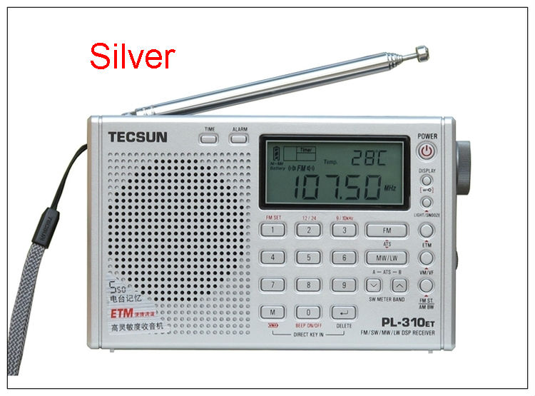 Tecsun PL310ET Full Band Radio Digital Demodulator FM AM Stereo Radio TECSUN PL 310