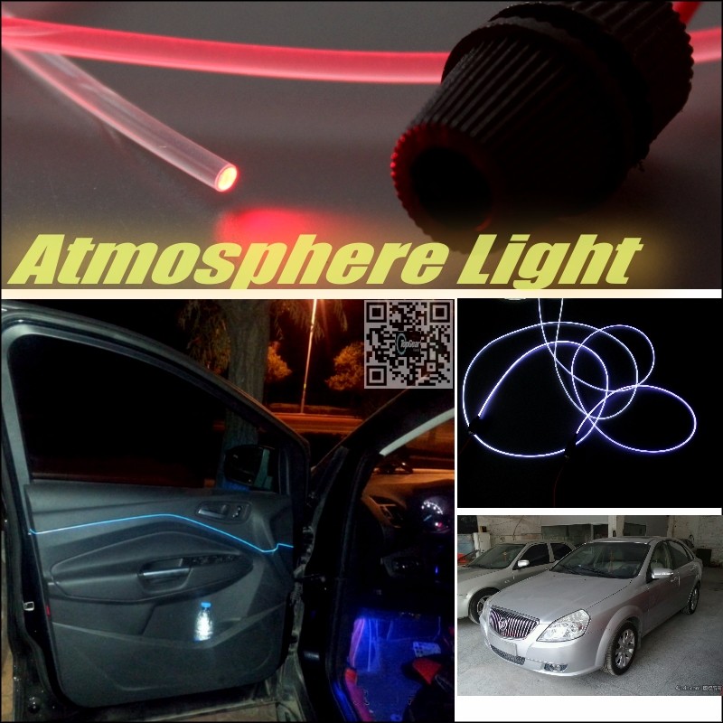 Car Atmosphere Light Fiber Optic Band For BUICK For Excelle J200 Furiosa Interior Refit No Dizzling Cab Inside DIY Air light