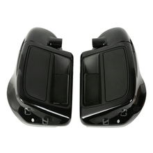 Vivid Black Lower Vented Fairing, Leg Warmer for 2014 2015 2016 Harley Touring