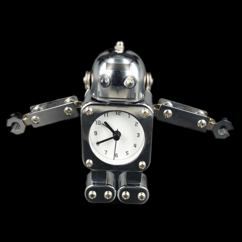 Online Kaufen Großhandel metal robot clock aus China metal robot clock