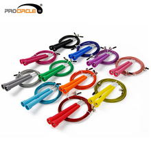 Fedex бесплатная доставка ProCircle 50 шт. Crossfit скакалкой 3 м стали провода кабеля скорость фитнес мма, Wods