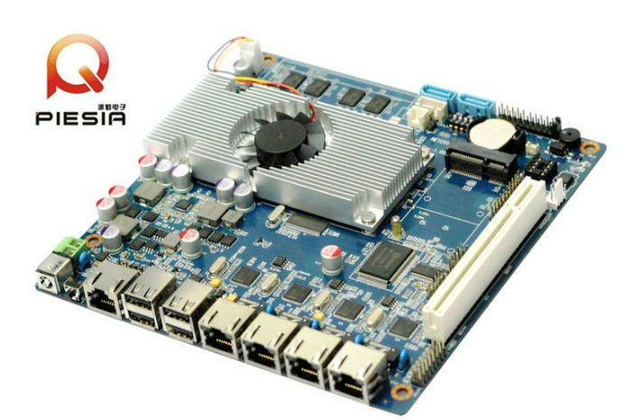 4 lan mini itx tablet motherboard fanless motherboard scrap with D2550 1 86GHZ processor DDR3 2GB