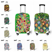 Water Repellent Luggage Protective Cover Animal Print Travel Luggage/Suitcase Protective Cover Apply to 18-30 Inch Baggage