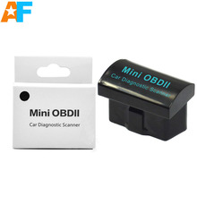 Free Shiping! New Version ELM327 MINI OBDII Bluetooth Super MINI ELM 327 OBD/OBD2 Works ON Android Torque/PC