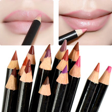 2016 Hot Waterproof Lip Liner Pen Pencil Professional 19 Colors Xmas