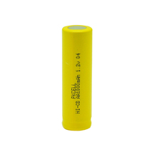 10pcs 1 2v aa 1000mah rechargeable NICD battery in industrial package in flat top non PCM