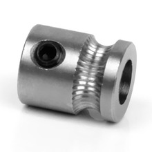 GTFS-MK8 Extruder Drive Gear 5mm Bore for 1.75mm Filament 3D Printer Silver