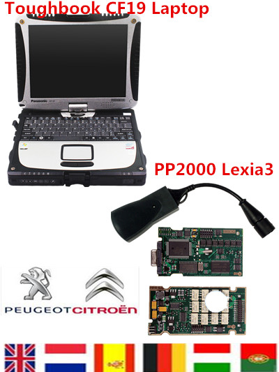  +++   PP2000 Lexia3 Diagbox  Citroen Peugeot  Toughbook CF19   