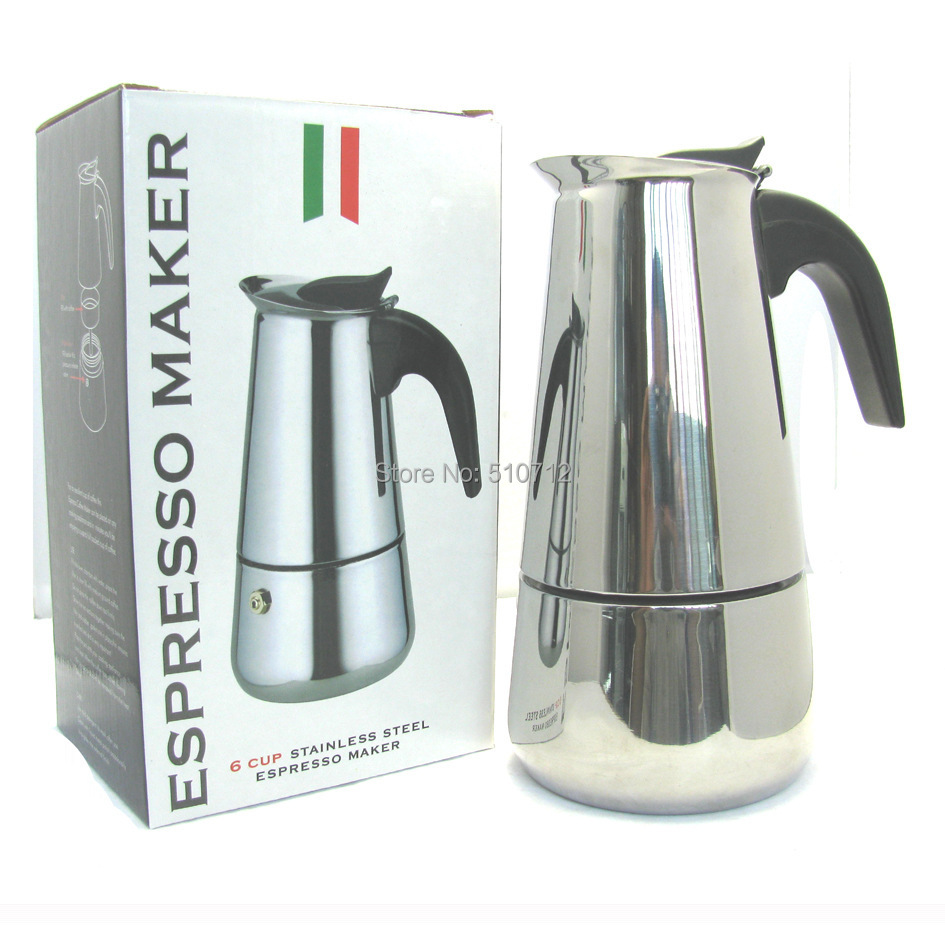 Aliexpress.com : Buy 4cup/6cup High quality Moka coffee maker,Espresso coffee pot,Express coffee ...