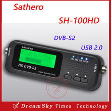 Original Sathero SH-100HD Pocket Digital Satellite Finder Satellite Meter HD Signal Sat Finder with DVB-S2 USB 2.0 Free Shipping