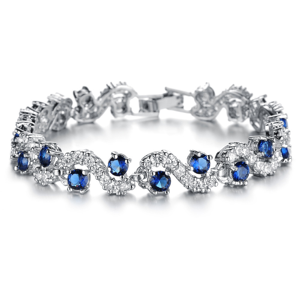 Fashion Jewelry Tennis Bracelet Crystal Fashion Jewelry Tennis Bracelet Crystal
