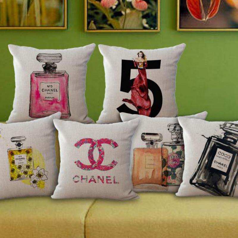 Free Shipping Wholesale 100% New Creative Cotton Linen Sofa Office Cushion Pillow on sofa for home decoration