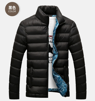 Бесплатная доставка 2015 мода горячая распродажа новинка мужчины с двойной стороной вниз-хлопка мужские зимнее пальто верхней хлопка одежды