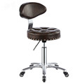 Senior hairdressing chair with backrest stool and the lifting PU can rotate
