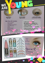 Eyepads Mini Eyelash perm lotion Eyelash Perm Super Wave Lash Perm Kit Eyelash Wave Lotion Last up to 3 Months,Permanent Lotion