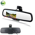 4 3 Blue Mirror TFT LCD Car Interior Mirror Parking Rearview Mirror Monitor With Special Bracket