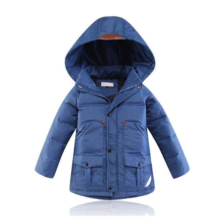 2015 New Arrive Boys Winter Jackets Warm Hooded Coats Children Jackets Kids Outerwear Thicken Parkas Boys Cotton Wadded Coats