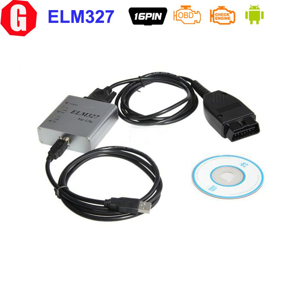 ! Elm327 USB  V1.5a OBD2    ELM 327 CAN-BUS     