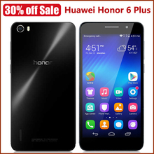 Original Huawei Honor 6 Plus 4G LTE Cell Phone Android 4.4 Octa Core 3GB 16GB/32GB 5.5” IPS 1920×1080 8MP Camera Hot Phones