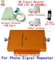 4G FDD 2600MHz Cell Phone Repeater 65db Gain 4G LTE 2600mhz Mobile Signal Booster Amplifier Kit