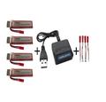 S032G RC Helicopter V959 V929 V969 U818A RC quadcopter 3 7V 600mah Li polymer battery 4pcs