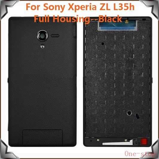 For Sony Xperia ZL L35h Full Housing--Black01