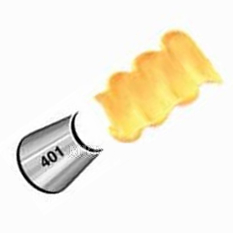  401 Sun Flower Icing Tip Nozzle Cake Baking Tools Pastry Tools Stainless Steel Decorating Tip