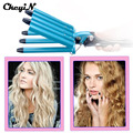 Pro Hairstyle Tools Size 5 Barrels Five Pipe Big Hair Wave Waver Nano Titanium Ceramic Curl