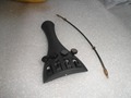 15 PCs Aluminum Alloy Violin Tail Piece with 15 PCs Nylon tail guts 4 4