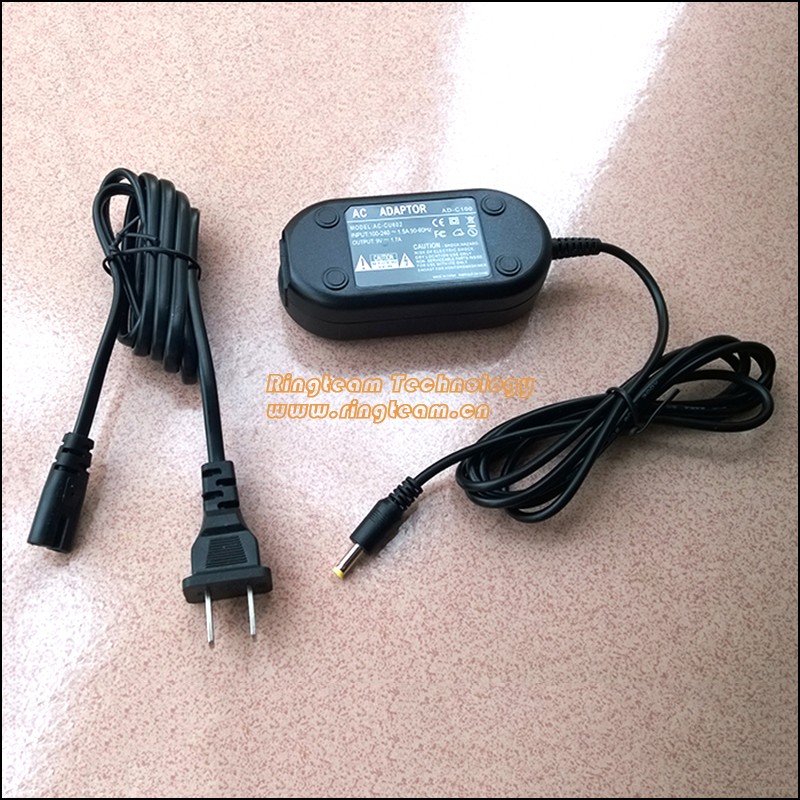 Free Shipping Replacement AD-C100 AC Adapter for Casio Camera