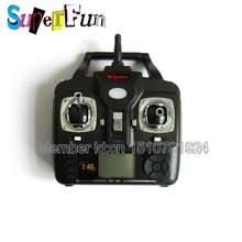 Wholesale Syma F3# 2.4g 4ch LCD Remote Control Rc Single Rotor Helicopter Remote controller spare parts. Free Shipping.
