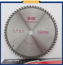 10 ” x 60 T o 254 x 2. 6x60tx25. 4 TCT madera sierra de disco de corte para madera de registro de madera