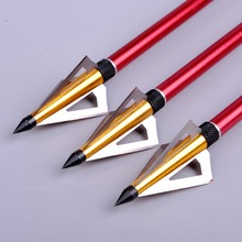 6pcs lot 125 Grain Hunting Crossbow Arrow Broadhead with 3 Fixed Blades used As Archery Bow