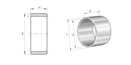 Description Picture 2 of itemMOCHU IR30X35X30 IR 30x35x30 30*35*30 Needle Roller Bearing Inner Ring Precision Ground Metric