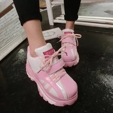 2015 Brand Spring Autumn Classic Platform High Top Sneakers Casual Flats Height Increasing Shoes Free Shipping