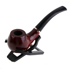 2014 Durable Wooden Smooth Standard chimney Smoking Tobacco Pipe 14cm New   ISP