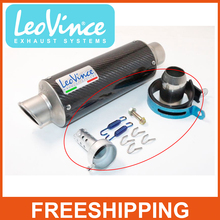 Modified LEOVINCE CBR CB400 CB600 CBR600 CBR1000 CBR250 Motorcycle Exhaust Pipe Muffler CBR125 ER6N ER6R YZF600 Z750