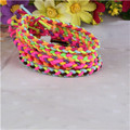 1lot 5pcs Mixed Color High Quality Girls Elastics Hair Rope Gum For hair Elastics Hair Tie