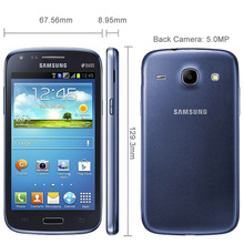 Refurbished Original Samsung Galaxy Core I8262 Smartphone 4 3 Inches Touchscreen 5 MP Android Cellphone 4GB