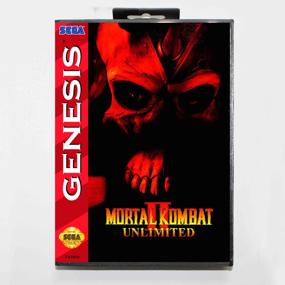 Купить Mortal kombat ii неограниченное 16 бит md карточная игра с розничной  коробке для sega megadrive/Бытие в интернет-магазине с бесплатной доставкой  из Китая, низкие цены | Nazya.com