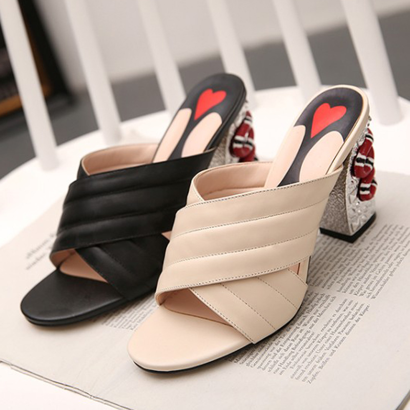 cheap high heel mules