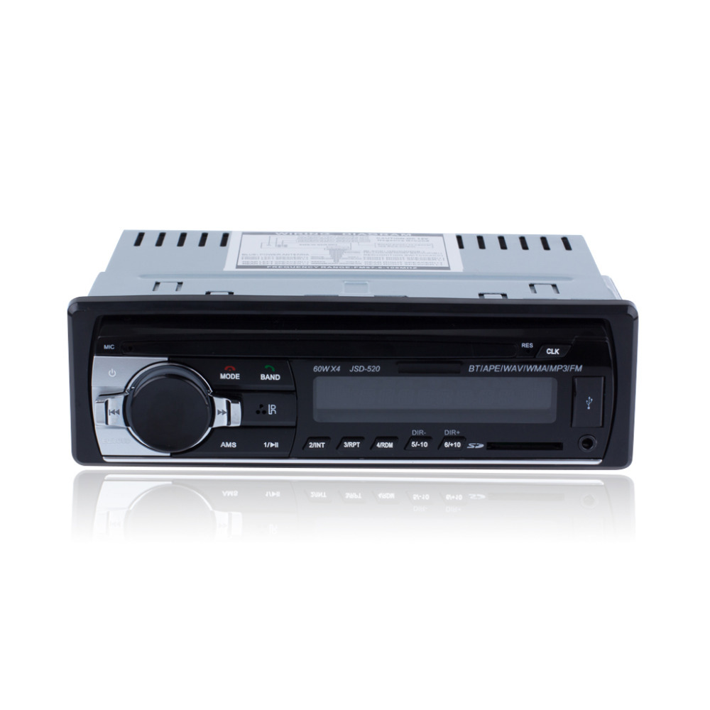 New 12V Bluetooth Car Stereo FM Radio MP3 Audio Player 5V Charger USB SD AUX APE