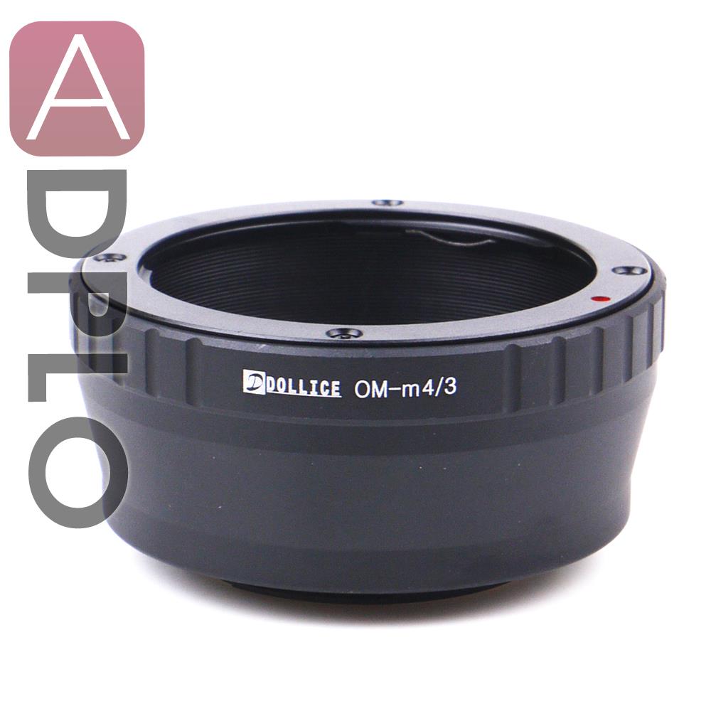 Dollice Lens Adapter Ring Mount Suit For Olympus OM Lens to Micro Four Thirds 4/3 M43 M4/3 Camera E-PL6 E-P5 E-PL5 E-PM2 E-P3