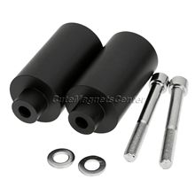 Black Motorcycle Frame Sliders No Cut Crash Protector For Yamaha FZ1 FAZER 1000 2006-2008 2007 Delrin Crash Pad Motorcycle Parts