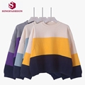 SinoFashio Loose Knitted Sweater In 2016 the new women s sweater female loose jacket color bat