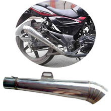 GY6 Modified Motorcycle Exhaust Pipe Stainless Steel Fried Tube gp Exhaust Muffler