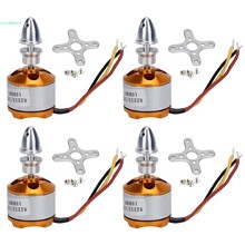4pcs Brushless Motor 1400KV A2212 For RC Quadcopter Drone Helicopter Airplane Toy Parts 61