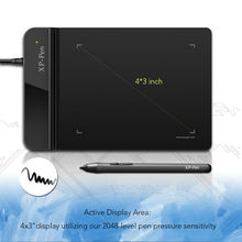 The XP-Pen G430 4 x 3 inch Ultrathin Graphic Drawing Tablet for Game OSU and Battery-free stylus- designed! Gameplay